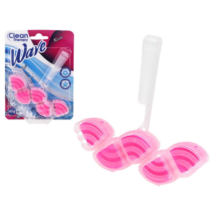 Kostka toaletowa Wave 45g Roses RAVI